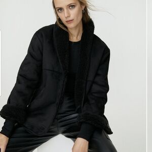 XX SOLD XX Wilfred Free black Winter coat